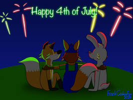 Watching the Fireworks - Fourth of July 2025