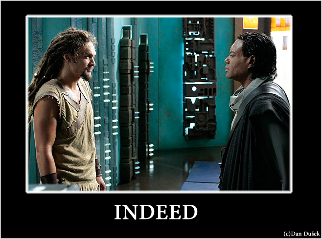 Ronon and Tealc: Indeed