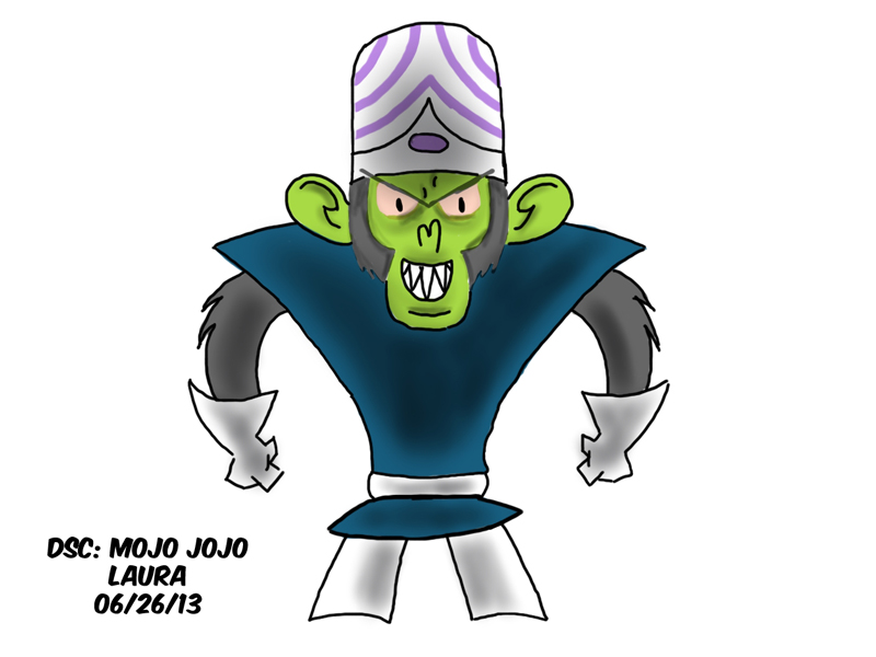 Daily Sketch Challenge: Mojo Jojo