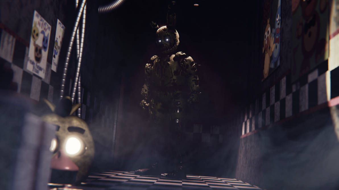 Springtrap(Map_3) by JonySuh on DeviantArt