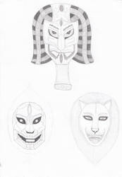 Three Masks