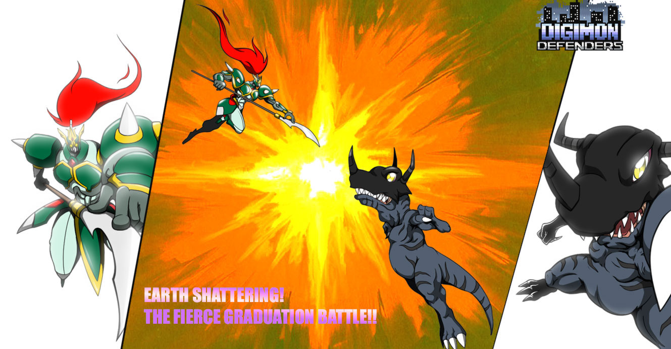 Defeated Digimon Digimon Defender: Graduation Battle by Shadypenpen on DeviantArt