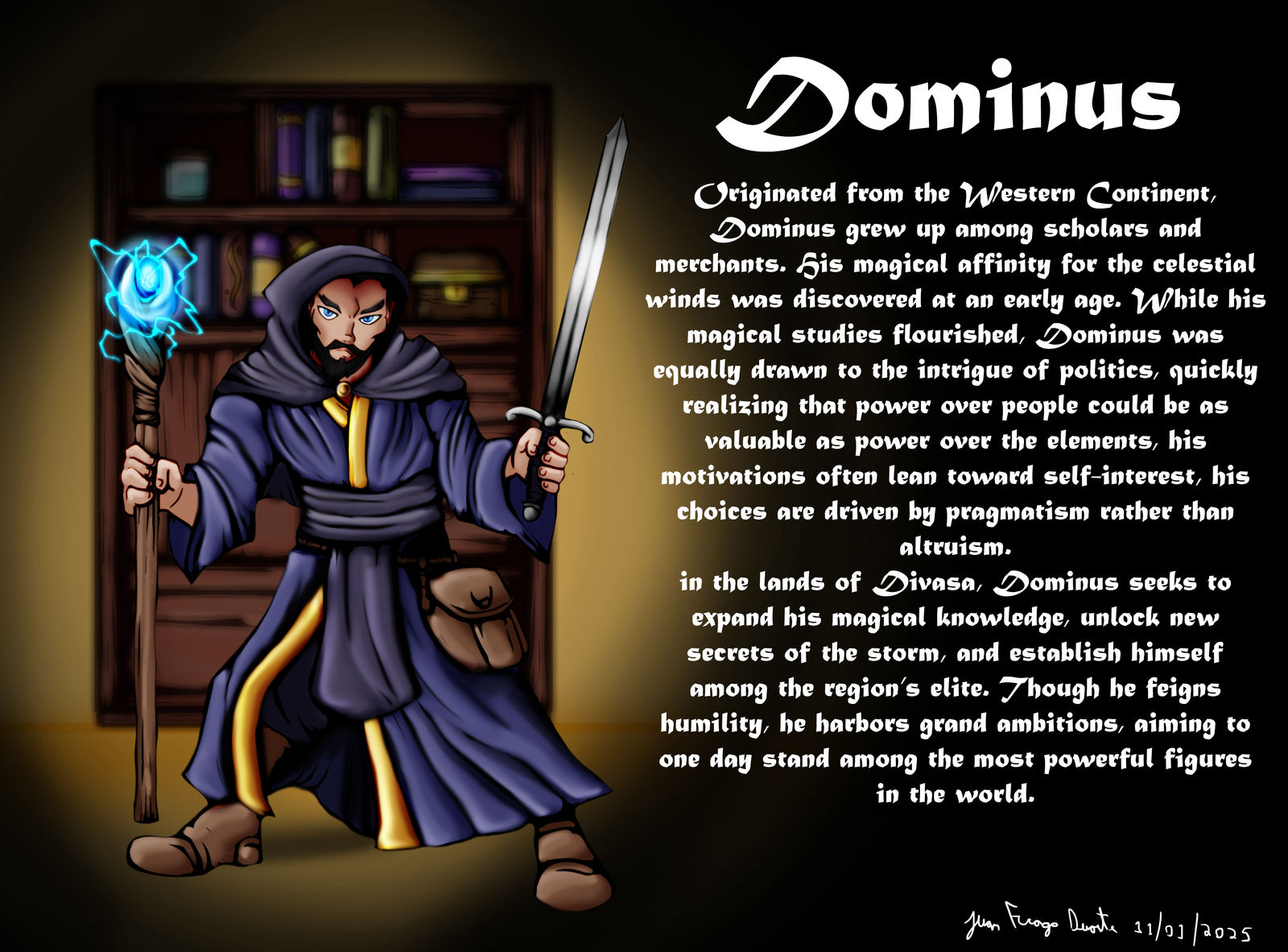Basic Dominus Character Bio: Dominus by DesenhoExperiment on DeviantArt
