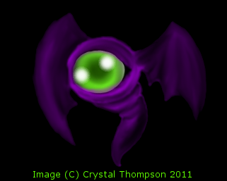 Gimp Practice: Eyeball Monster