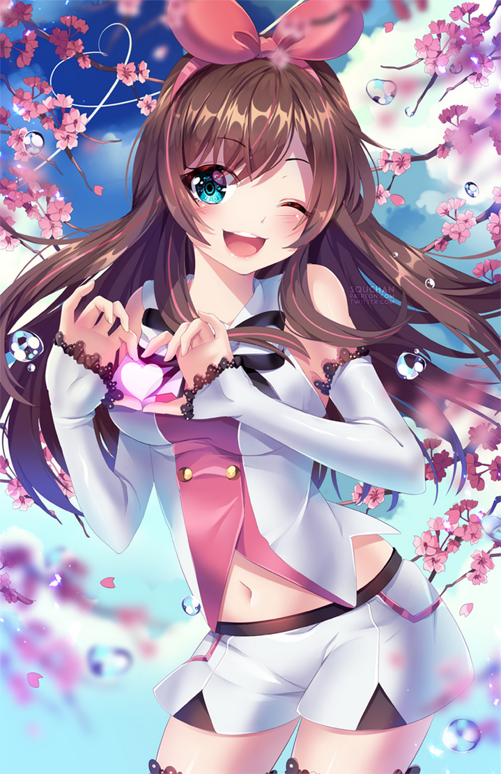 Kizuna Ai .NSFW available. by SquChan on DeviantArt