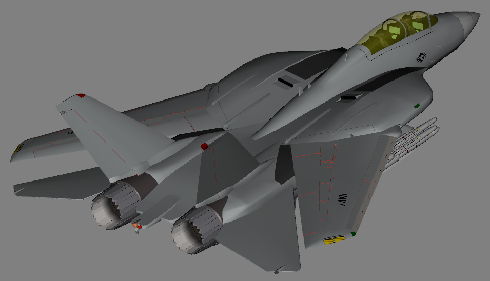 F-14E Block II upgrade WIP 1