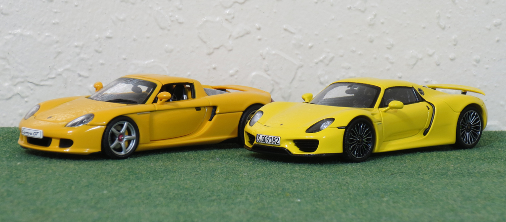 Carrera GT and 918 Spyder in 1/43 by Venom800TT on DeviantArt Carrera GT and 918 Spyder in 1/43 by Venom800TT on DeviantArt