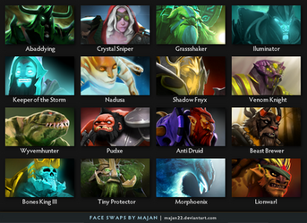 Dota 2 Faceswap Pack 2