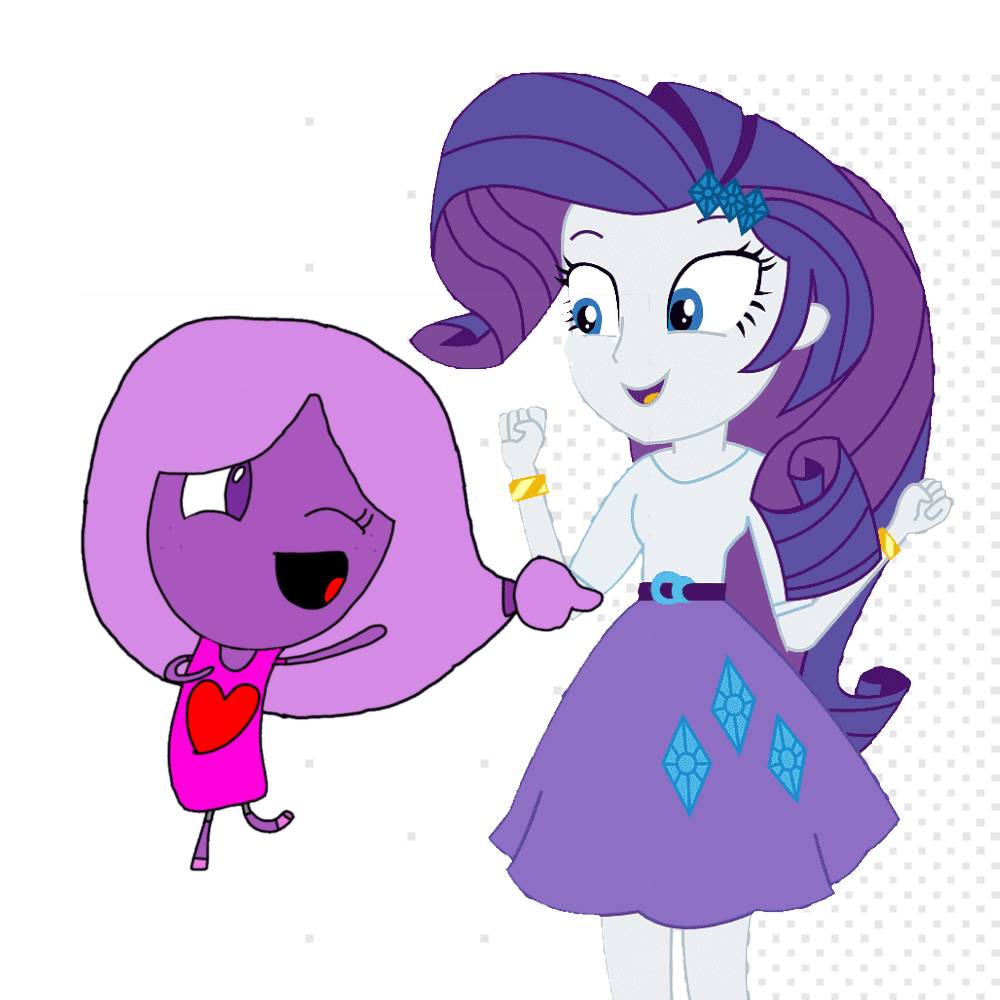 Monster Rarity Amy x Rarity Endless monsters Equestria girls by Musclegrowthgirl1236 ...