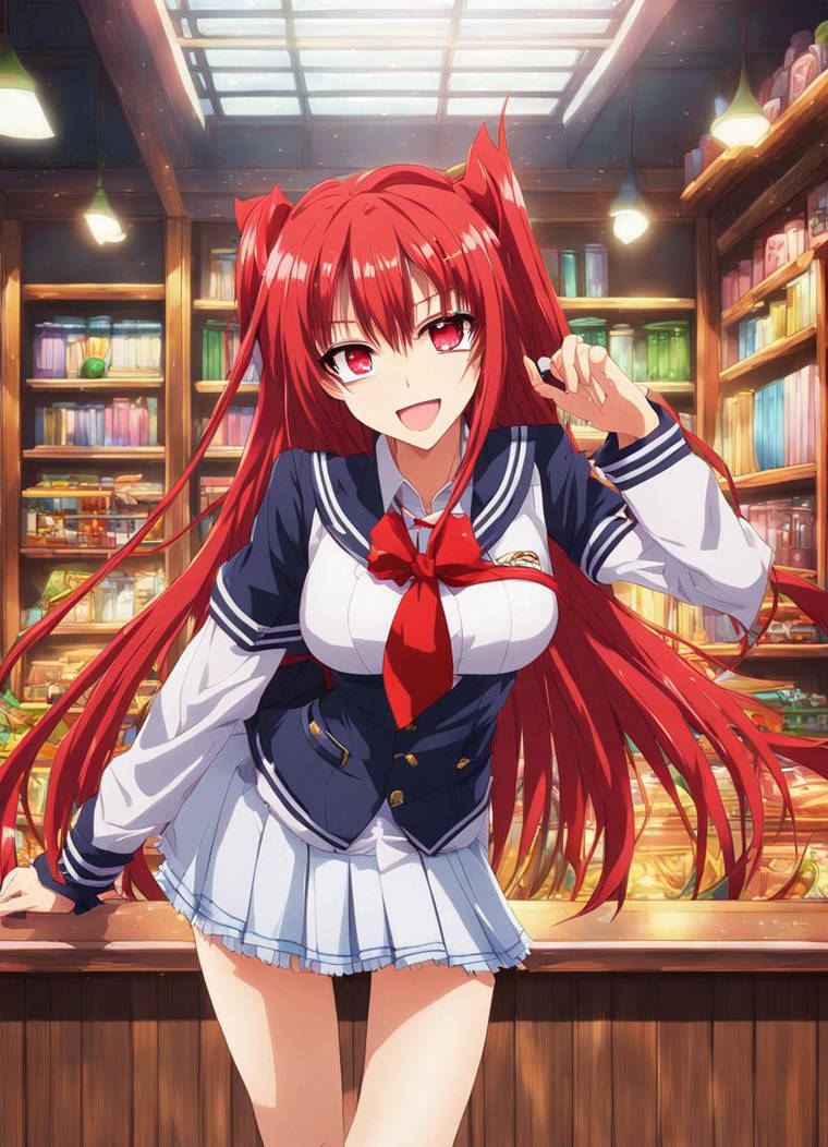 Realistic Rias Cartoon Rias 3 by mmorovsky on DeviantArt