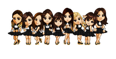 Girls' Generation (SNSD) - Mr.Mr. Era Chibi