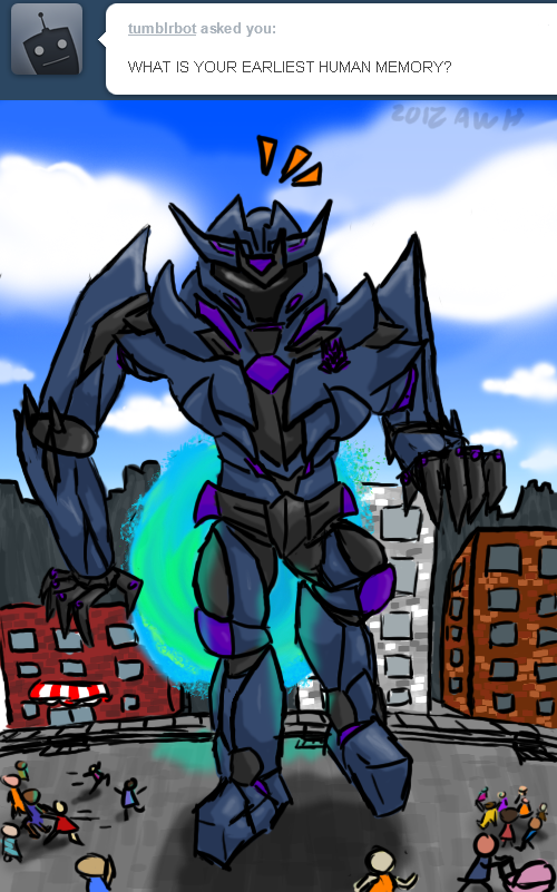 Ask Soundwave Question 1: Earliest Human Memory