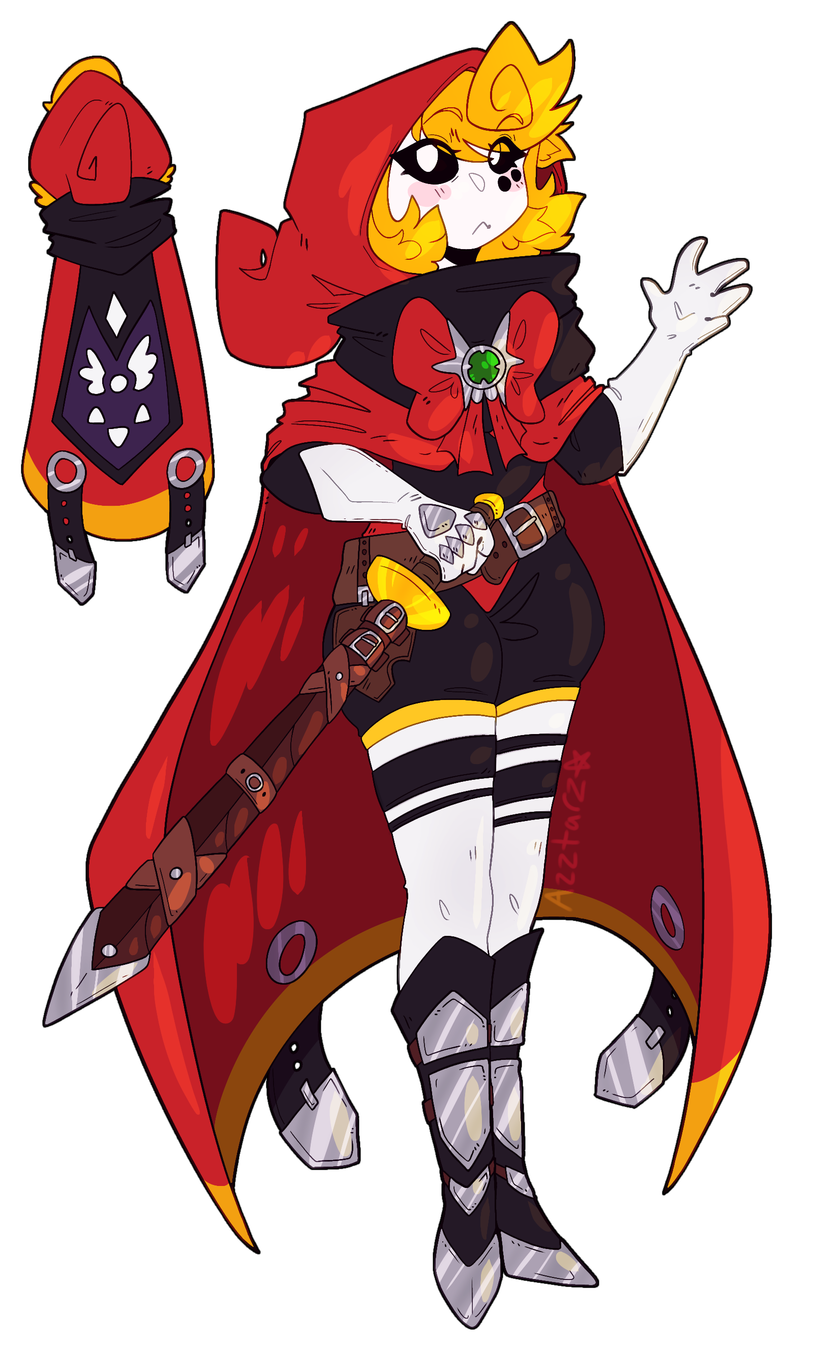 Rude Ruby Red Redesign (Again) by Azztarz on DeviantArt