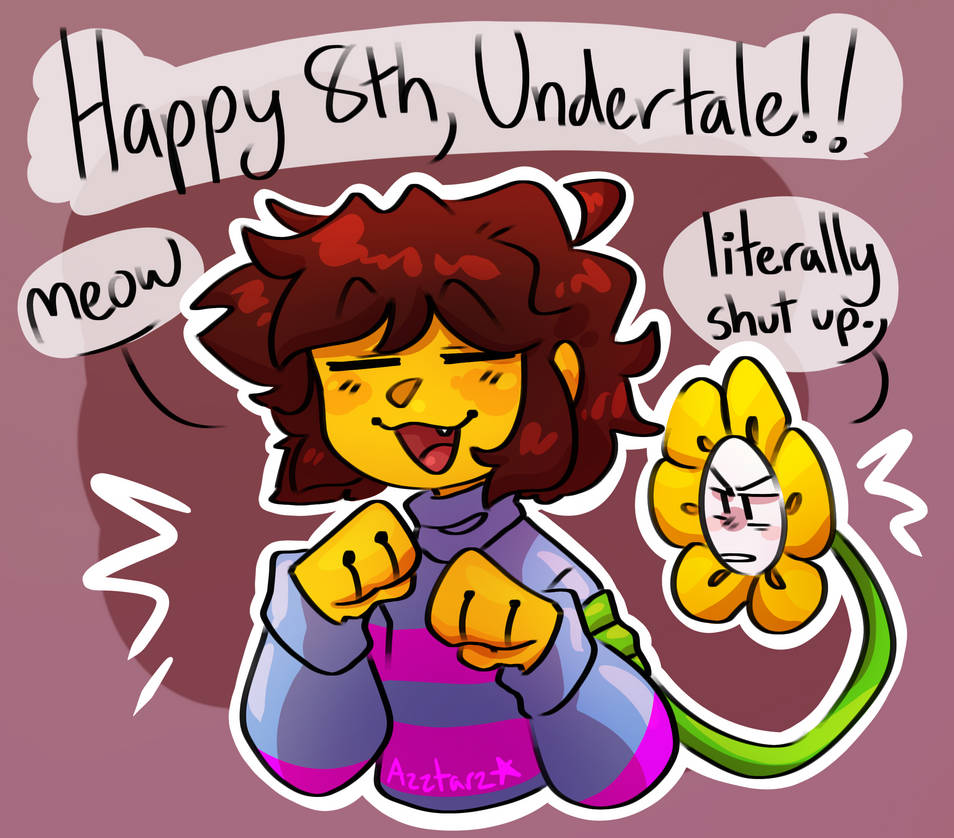 Happy 8th Undertale By Azztarz On DeviantArt happy-8th-undertale-by-azztarz-on-deviantart
