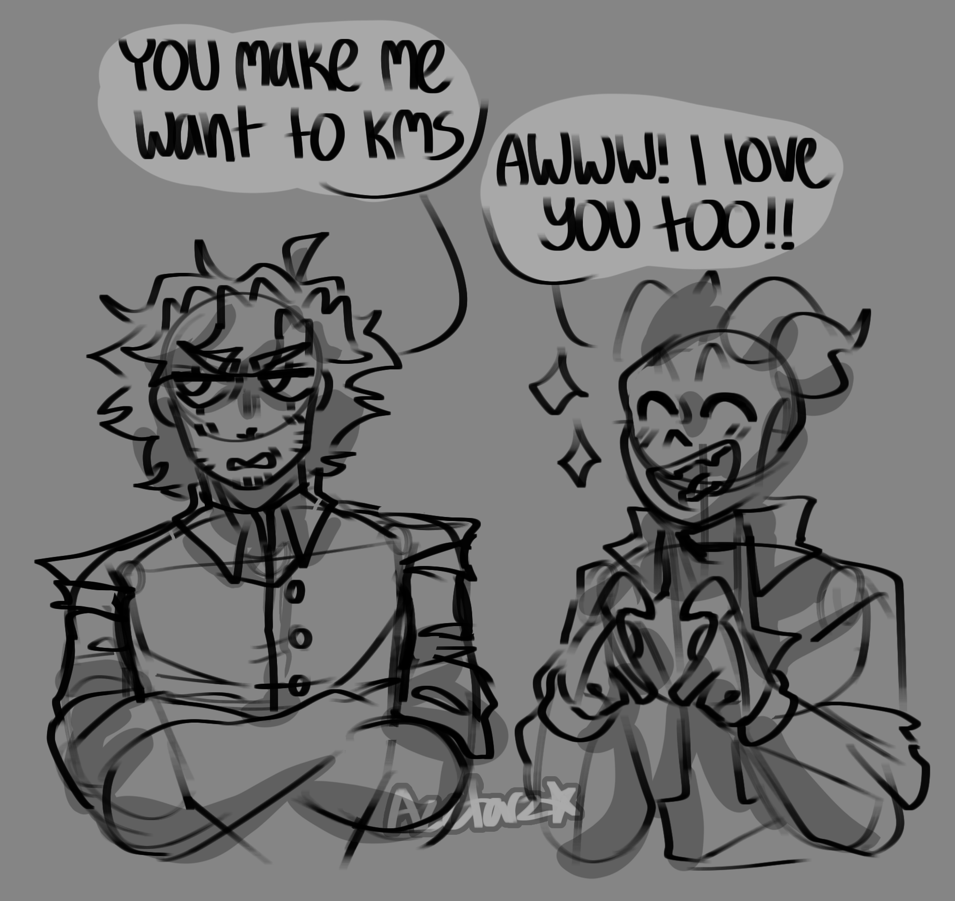 Its all her fault not mine hehe (READ DESC) by Azztarz on DeviantArt