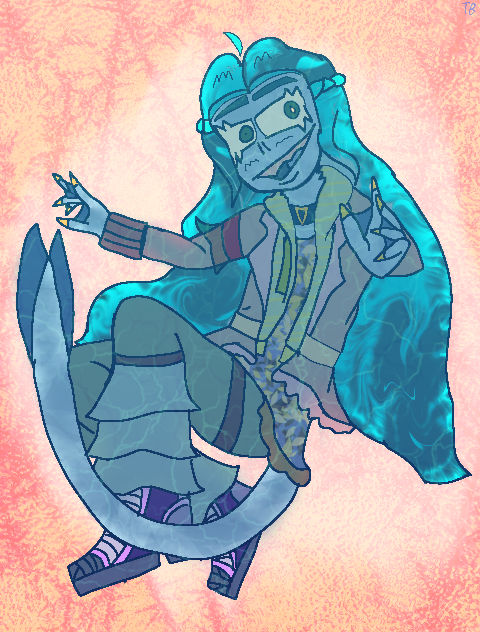 Absolute Bloo everything is bloo- by trickibe on DeviantArt