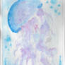 Watercolor Jellyfish