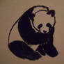 Panda Bear Painting no flash