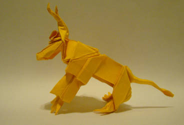 Origami Minotaur