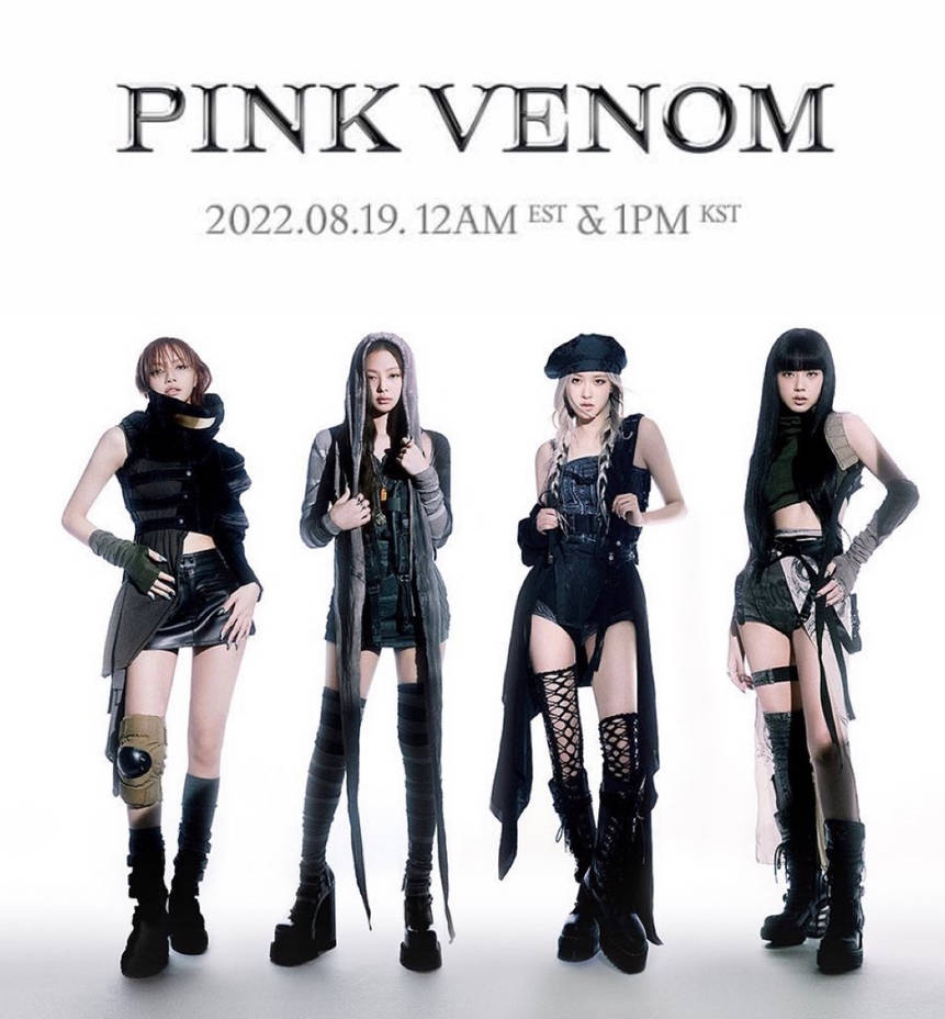 Английская песня пинк. Black Pink Пинк Веном. Блэк Пинк 2022. Группа BLACKPINK 2022. Pink Venom Black Pink обложка.