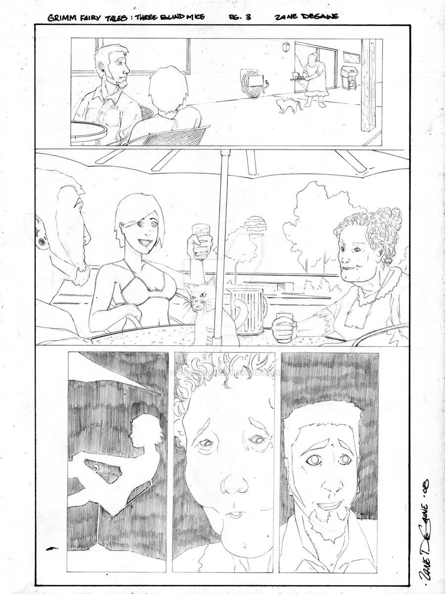 Grimm Fairy Tales test page 3.