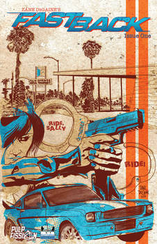 Fastback Issue One Cover (FoCo Comic Con Edition)