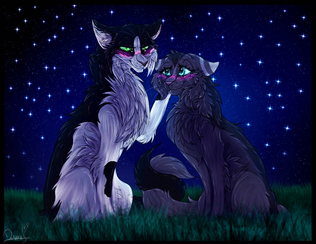 Bloodclaw and Stormstar by Devaki1 on DeviantArt