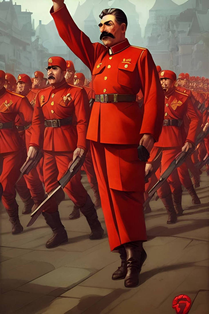 Stalin Red Joseph Stalin With The Red Army by cosmicdarts on DeviantArt