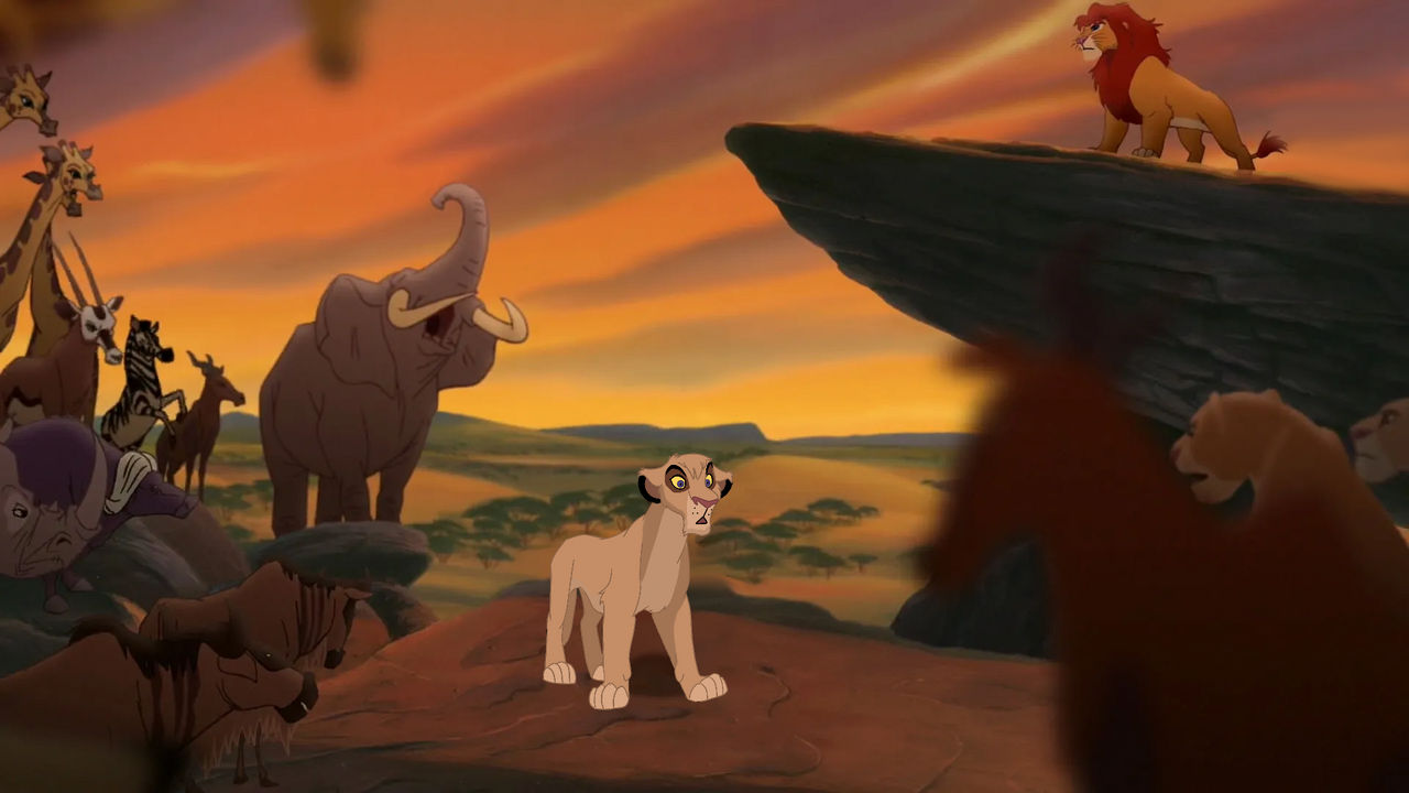 Simba Getting Exiled Simbas Pride AU Exile by cookiedough31017 on DeviantArt