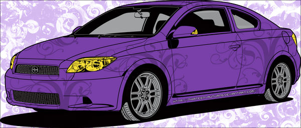 Scion Car Skin 'Purple'