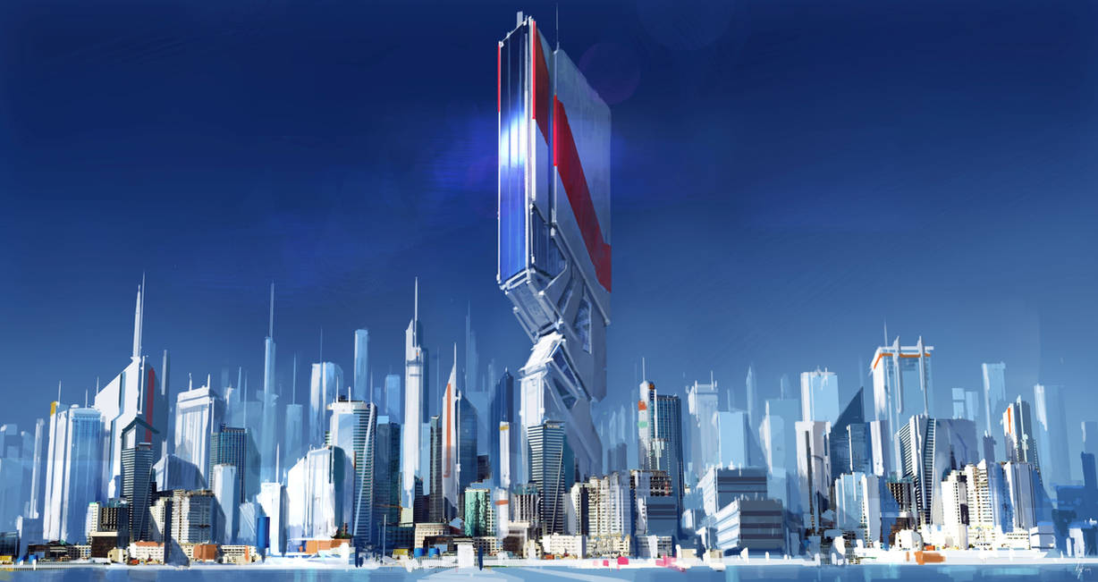 Cities of glass. Город из миррорс Эдж. Зеркальный город Mirrors Edge. Город из миррорс Эдж 1. Mirrors Edge Catalyst город зеркал.