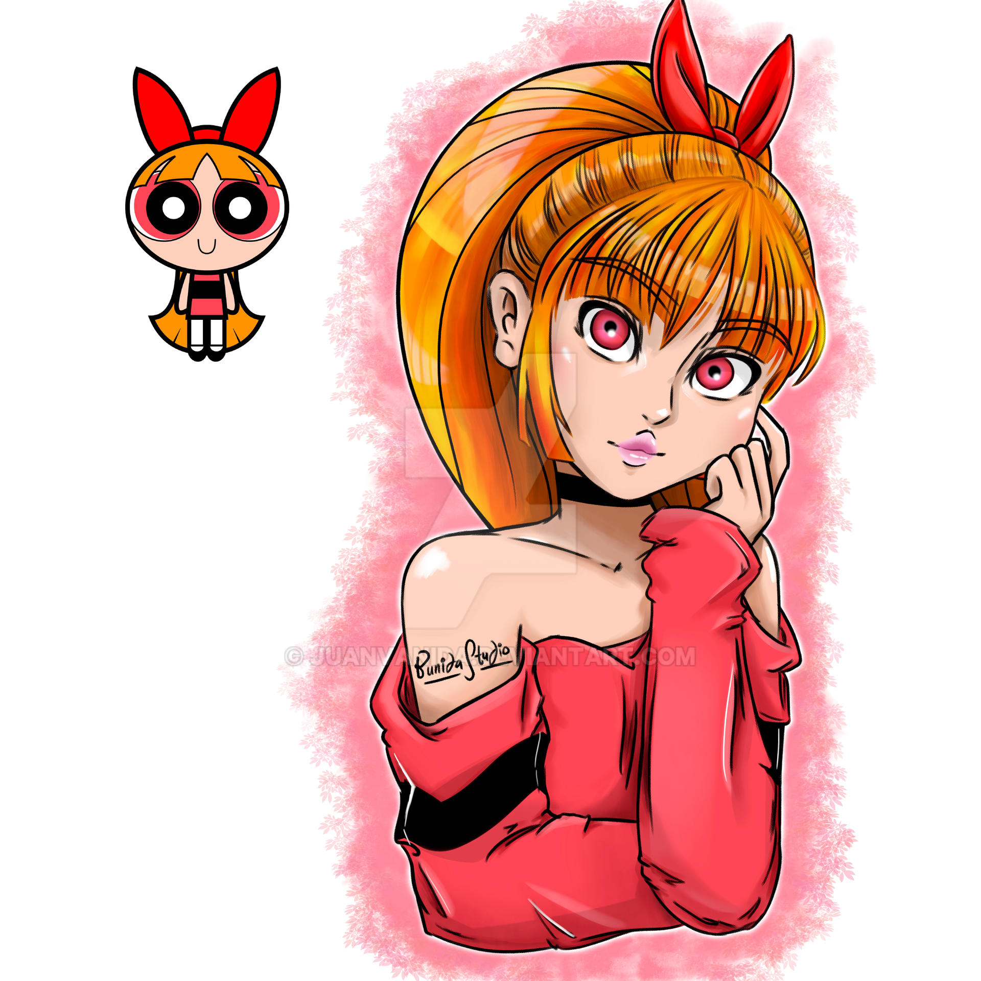 Blossom Power Puff Girls Fanart By Juanvanida On Deviantart Blossom Power Puff Girls Fanart By Juanvanida On Deviantart