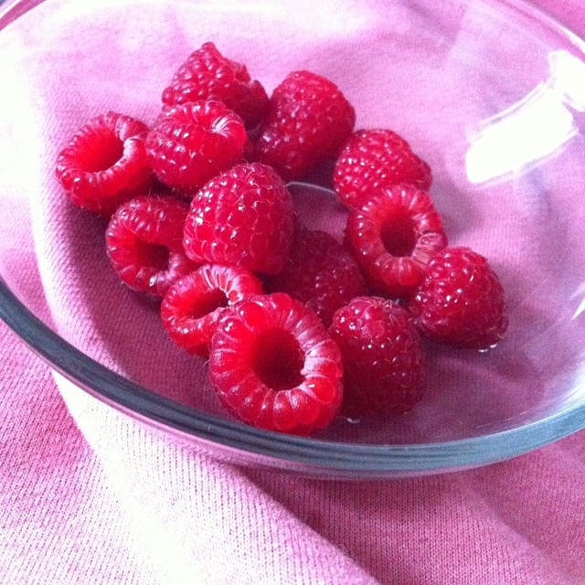 Raspberries.