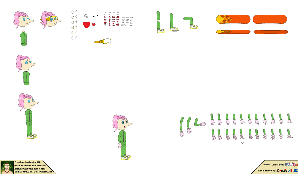 Pamela Rasteri - Character Builder by Matocomitis on DeviantArt