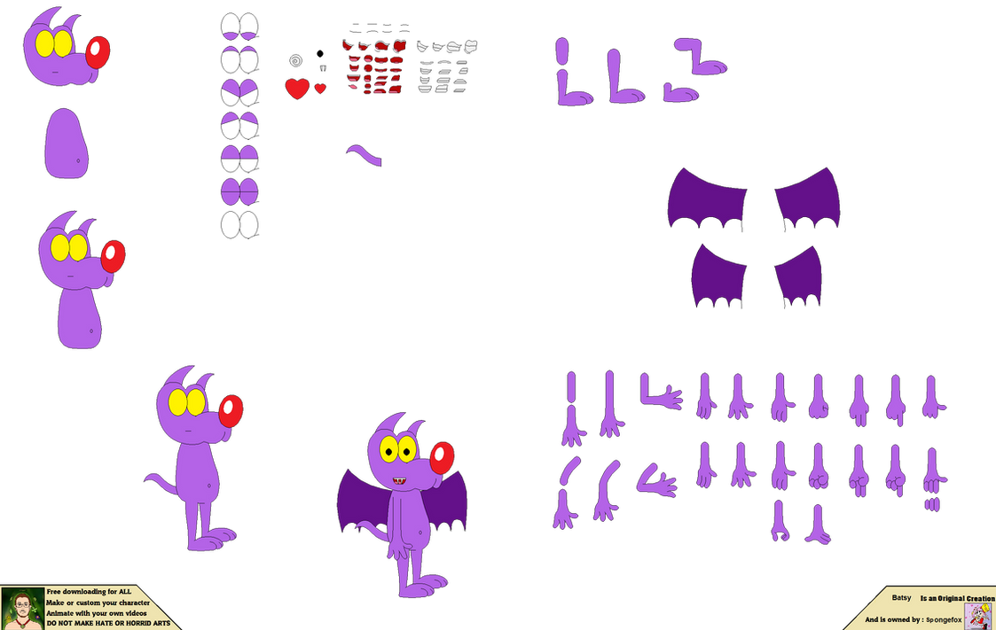 Batsy - Character Builder by Matocomitis on DeviantArt