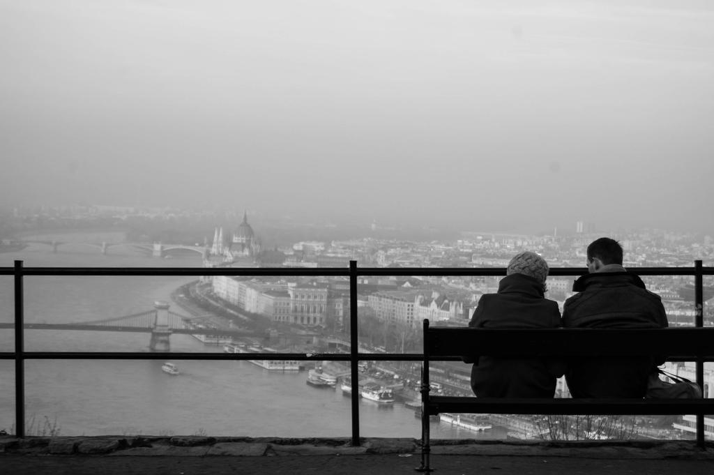 Couple in Budapest