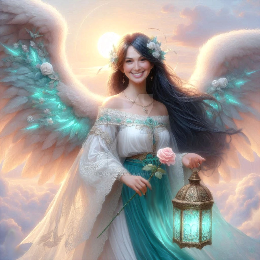 Haniel Rune Archangel Haniel by FlameAndSong on DeviantArt