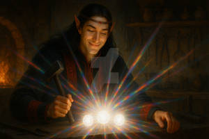Feanor Creates the Silmarils