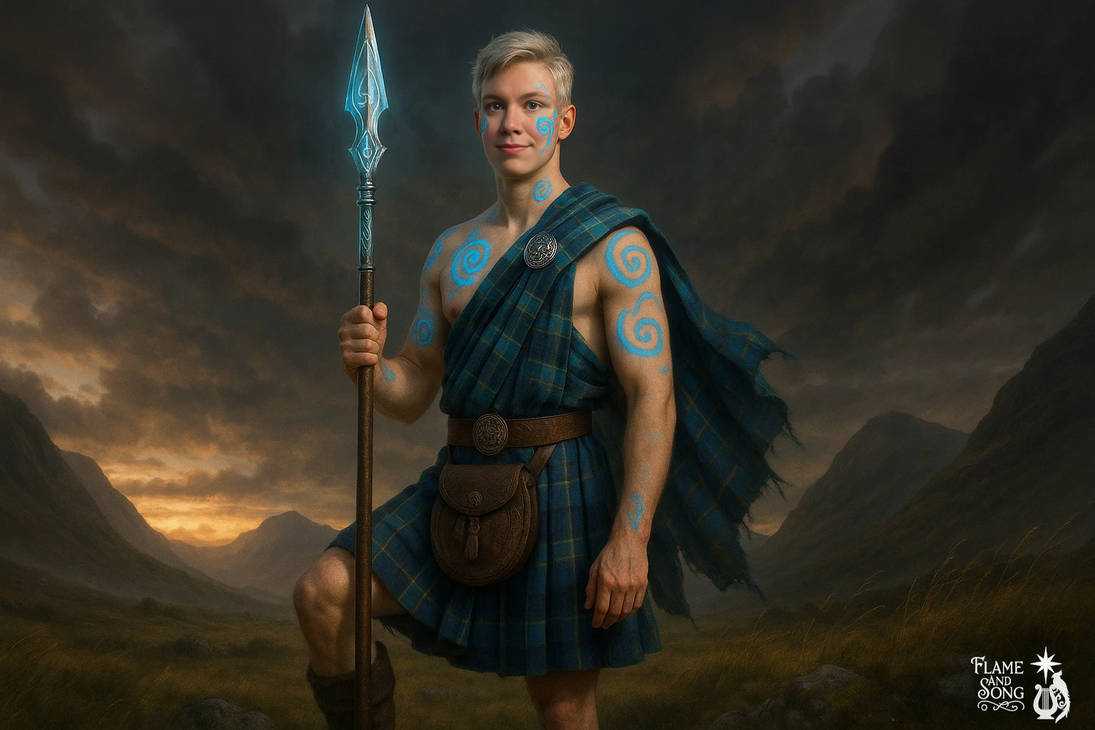Finleigh Sticker Finleigh of the Highlands by FlameAndSong on DeviantArt