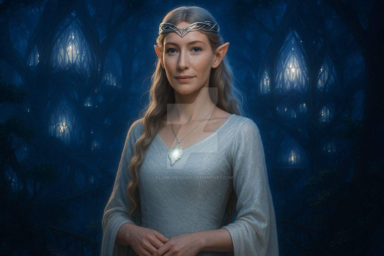 Galadriel G Rune Galadriel by FlameAndSong on DeviantArt