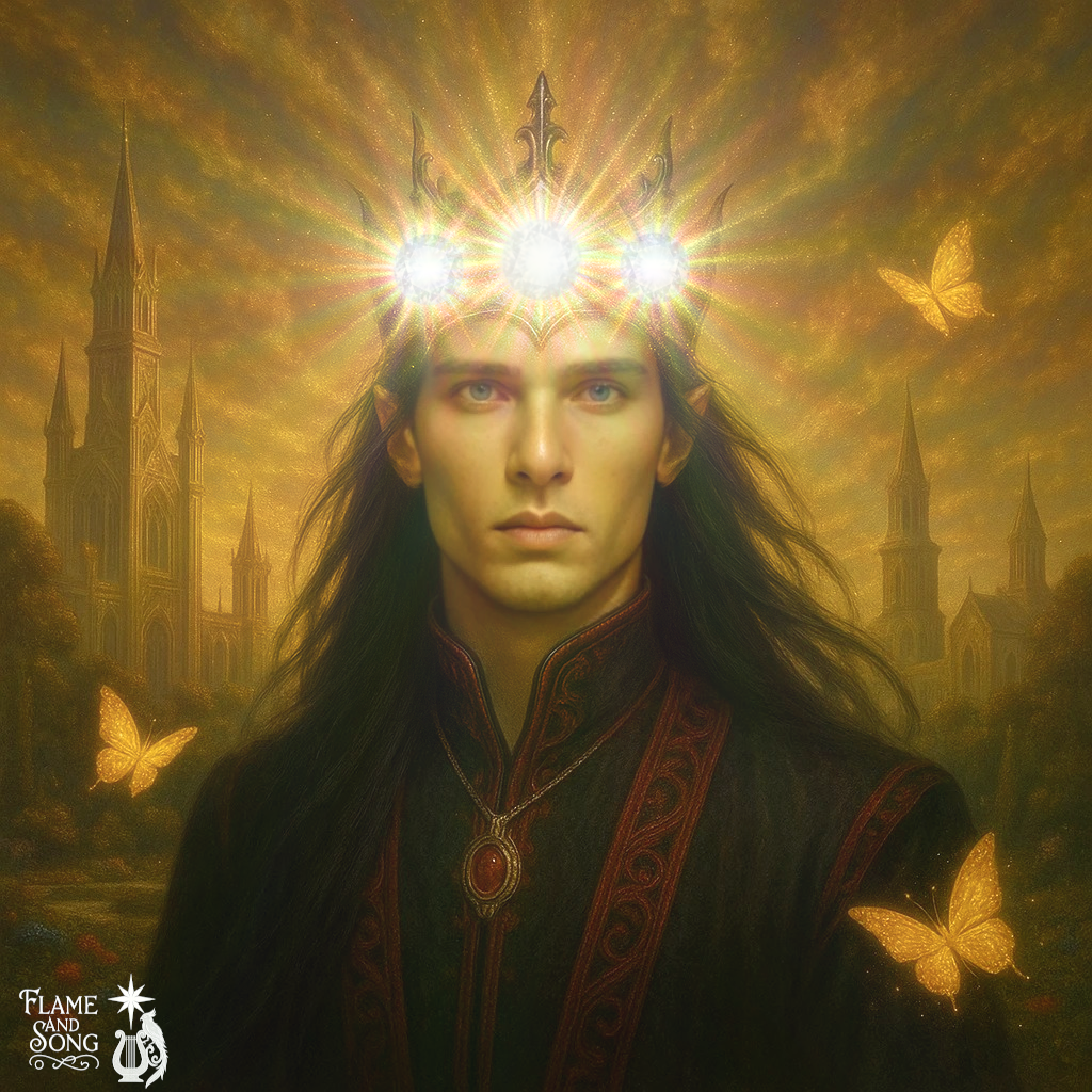 #glowing - Feanor and the Silmarils (2) by FlameAndSong on DeviantArt