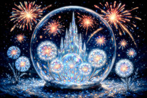Winter Snowglobe - New Year's Eve 2 - for Andy