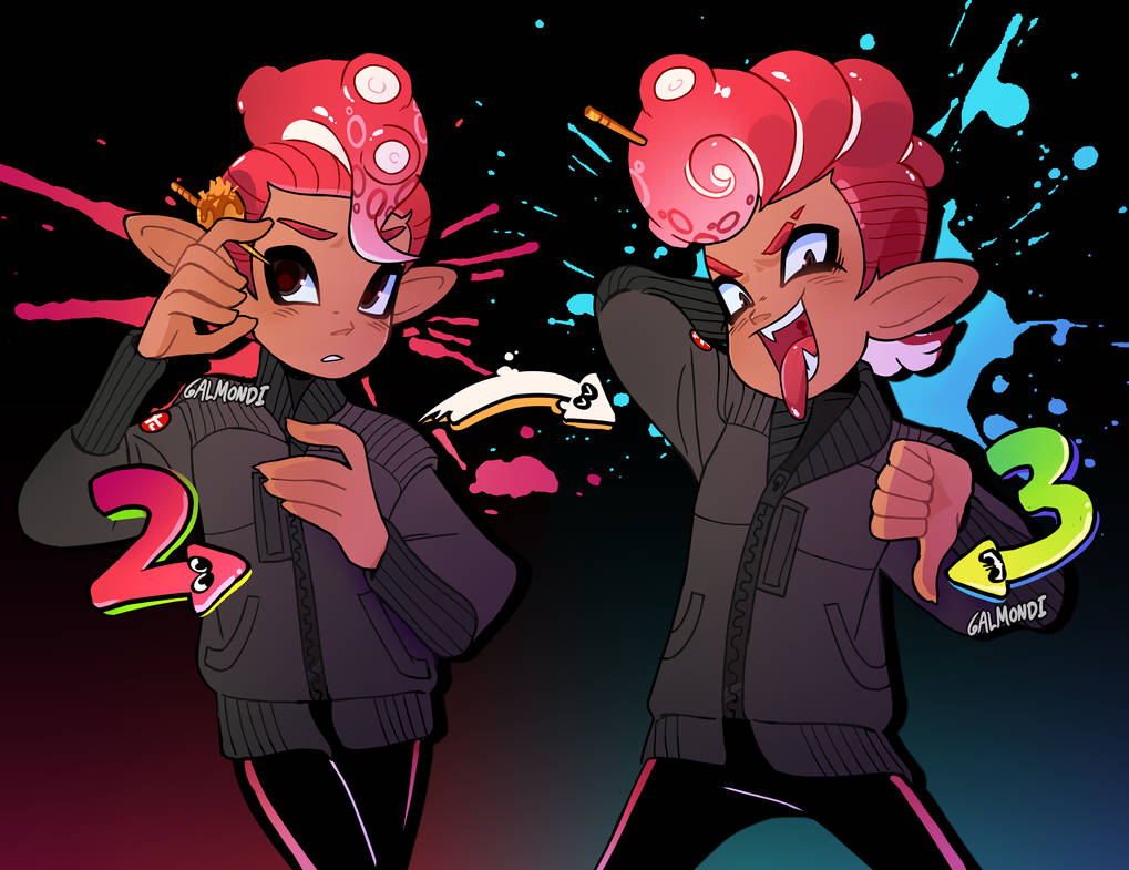 Octoling Upgrade by Almondi on DeviantArt