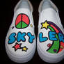 Custom Shoes: Stars and Hearts