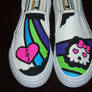 Custom Shoes: Skull