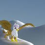 Gilda in the clouds (Blender)