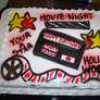 Lights Cameras Action Cake