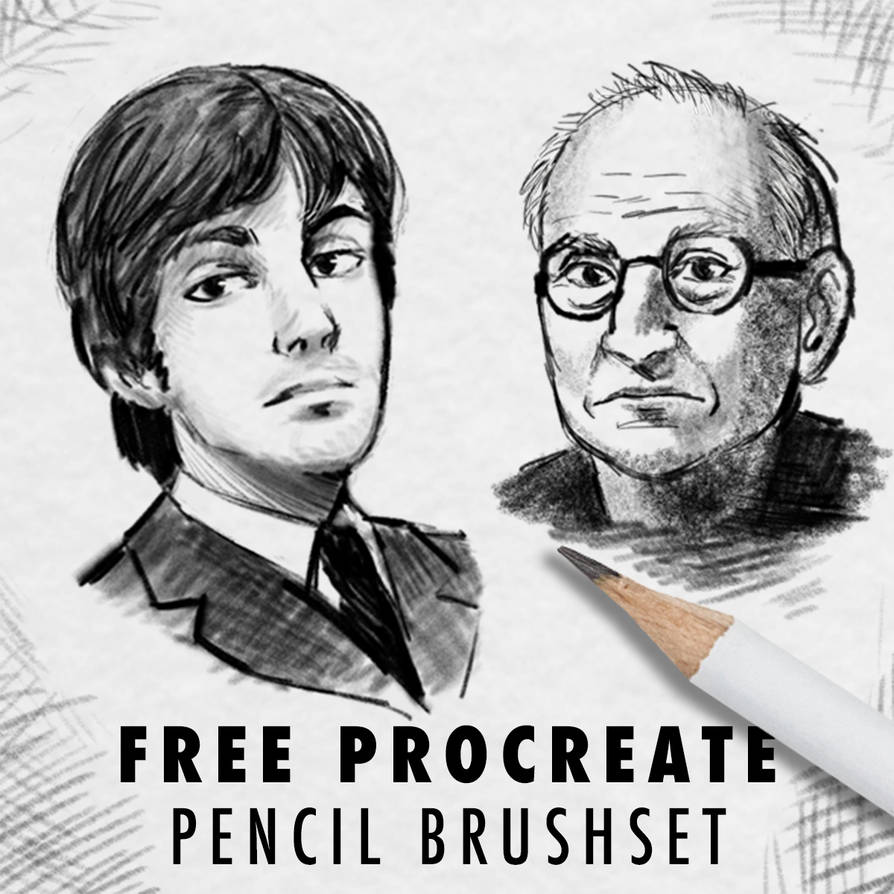 Free Procreate Pencil Brush-set by ChrystalChameleon on DeviantArt