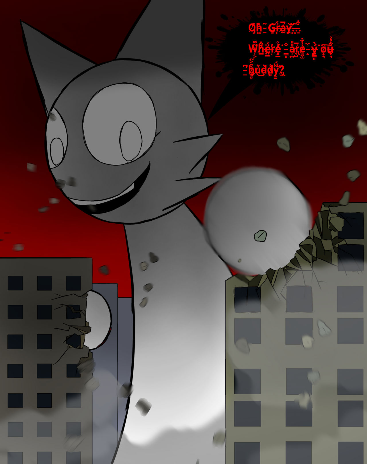 Giantess Wenda's little rampage by BreadSandwishes on DeviantArt