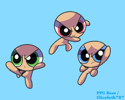 Powerpuff Body Base Powerpuff Girls Base #1 by Niko787artz on DeviantArt